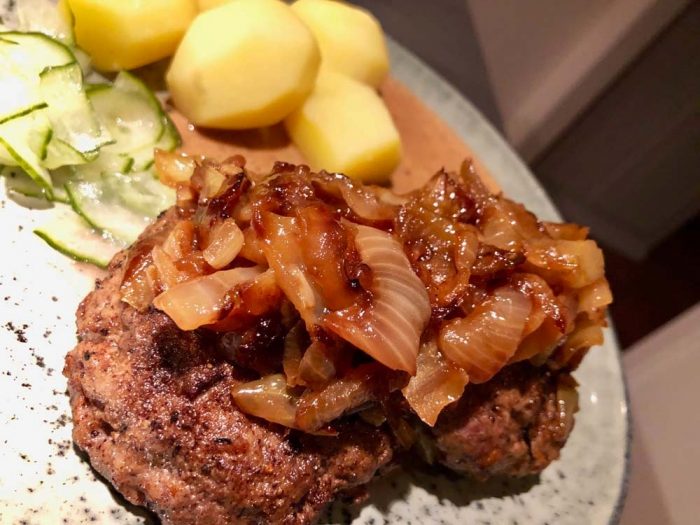 Pannbiff på Wagyufärs – Elin style