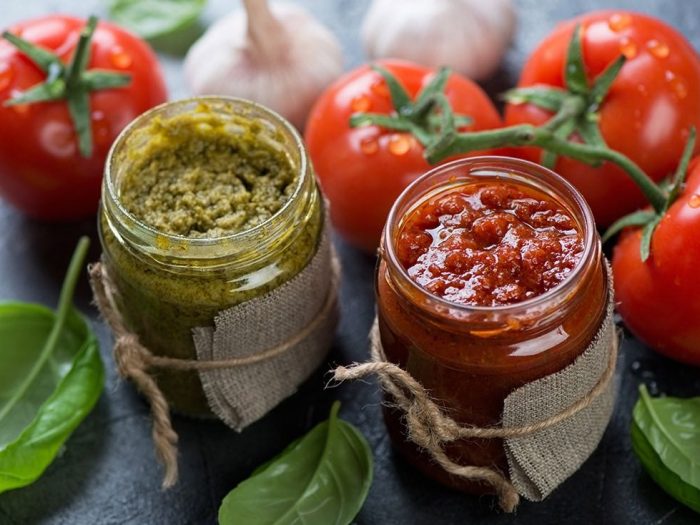 Pasta med pesto