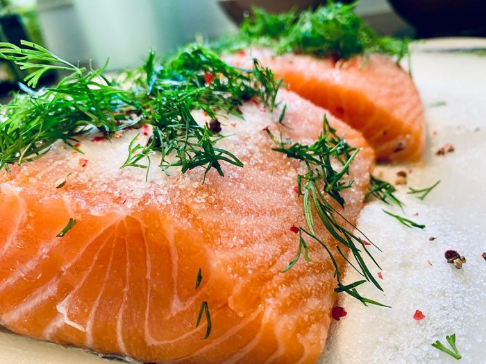 Gravad lax