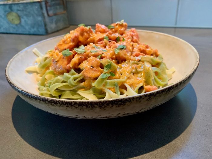Enkel salsicciapasta